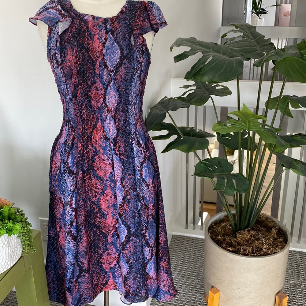 Snake Print Dress